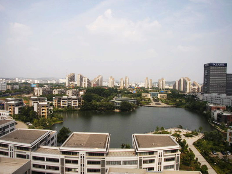 光谷軟件園環湖而建